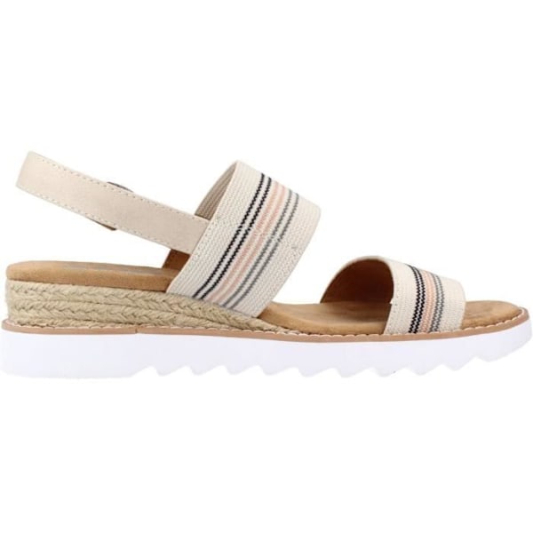 Sandal - barfota dam Skechers 117916 Beige - Innersula Suddgummi Beige 38