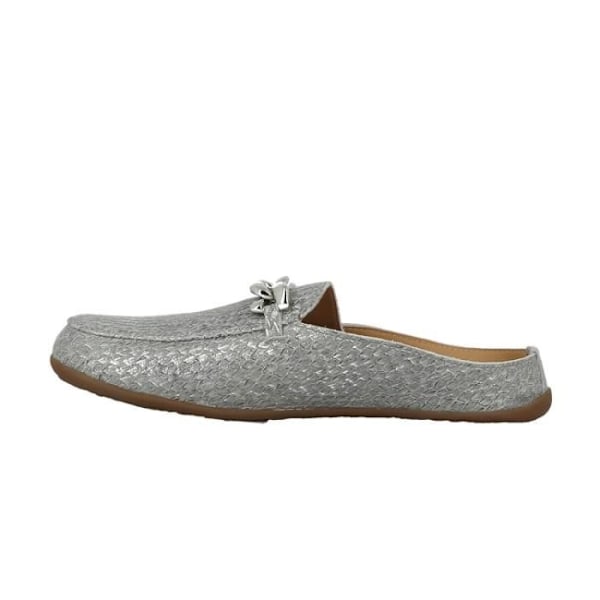 Dam Loafers - HAFLINGER - EVEREST PA - Läder - Silver - Vit Pengar 39