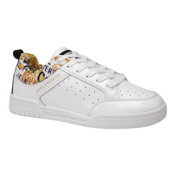 Sneakers - VERSACE JEANS - 76YA3SD6 Hvid - Flad hæl - Læder - Snørebånd - 44