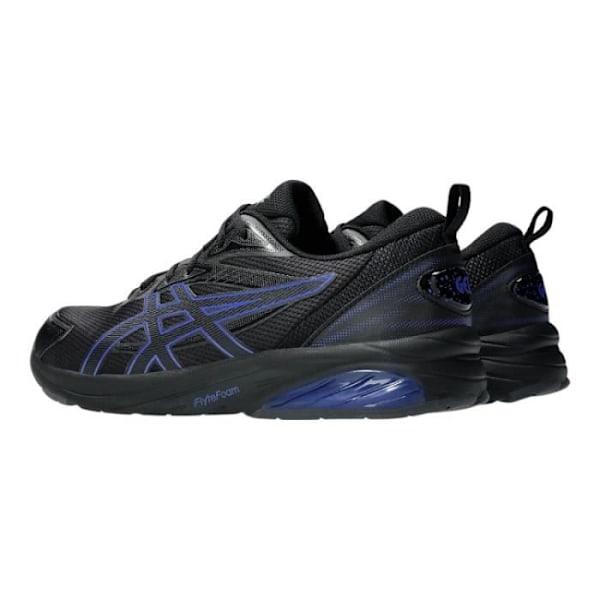 Sneakers - ASICS - GEL-QUANTUM KEI - Platt klack - 2,5 cm - Sammet/Nubuck - Svart Svart 42