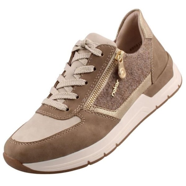 Rieker Dame Sneakers Beige Beige 36