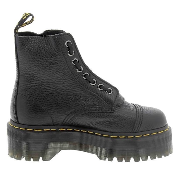 Sinclair Platformstøvler - DR MARTENS - Sort Læder - Blandet Svart 41