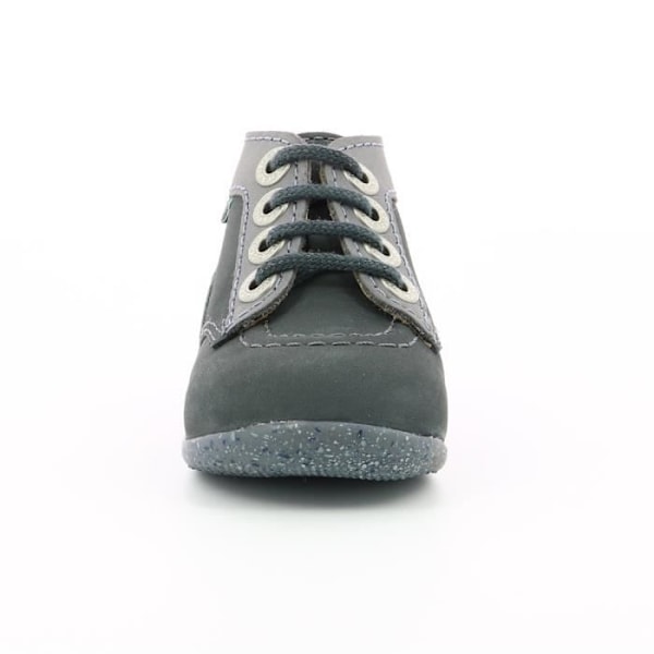 Kickers Candy Grey Bootie - Pige - Læder - Blonde lukning Grå 18