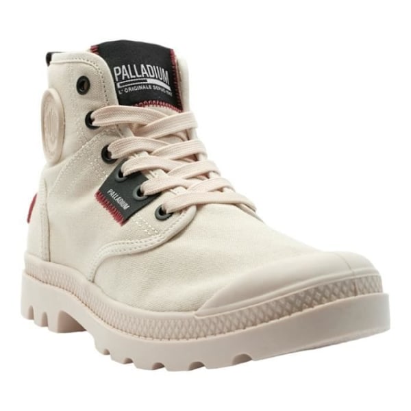 Ankelstøvler - PALLADIUM - PAMPA HI PATCH - Beige - Flad hæl - Rund tå Beige 41