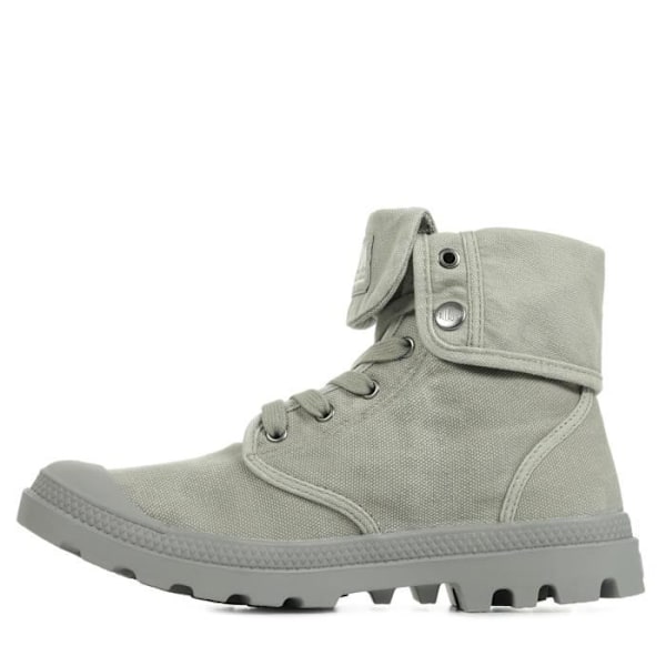 Palladium Baggy Boots - Herr - Grå - Bomullsduk - Snören Titan / höghus 44