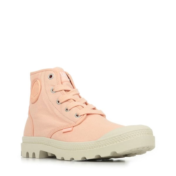 Palladium Pampa Hi ankelstövlar för kvinnor - Beige - Sandy peach-m - Dam - Vuxen - 39