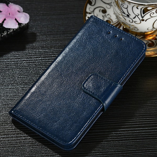 Etui til iPhone 15 Pro safir stand Flip