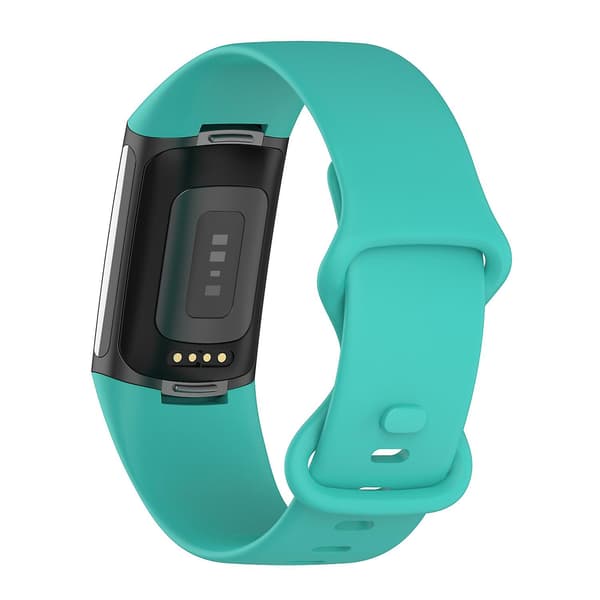 Mintgrön Mintgrön kompatibel med Fitbit Charge 5 Silikonarmband S