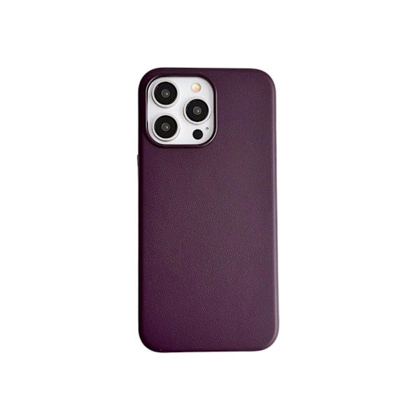 Etui til iPhone 15 Ferskenlilla Offisiell nettside Magnetisk lær