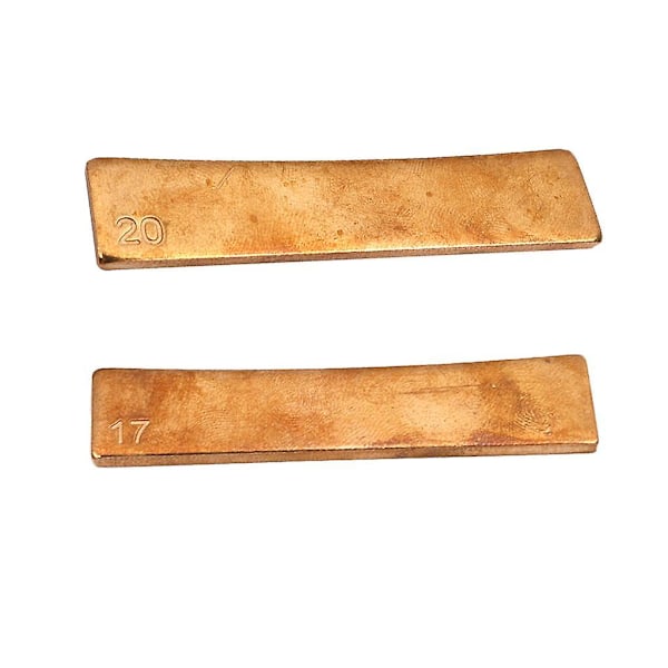 Kestävä messinkinen kitaran säde nauhaprässin vastakappale luthier-työkalut 20'' & 17''