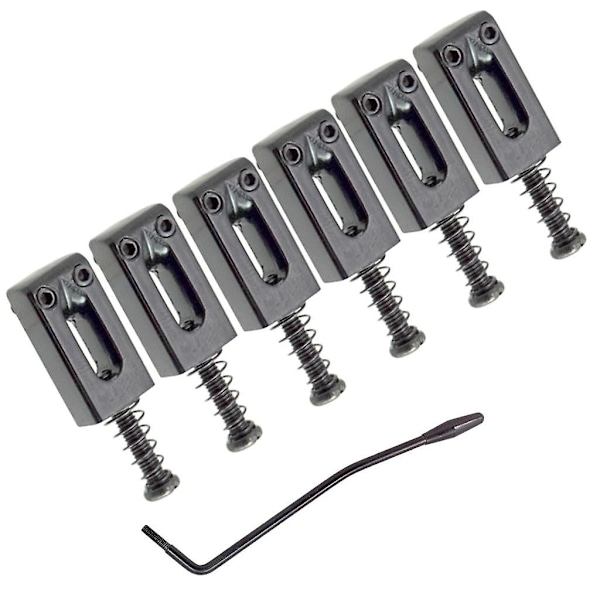 Tremoloarm Whammy Bar Flat Tremolo Bro Sal for Elektrisk Gitar Svart