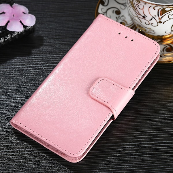Etui til iPhone 16 Pro Pink stand Flip