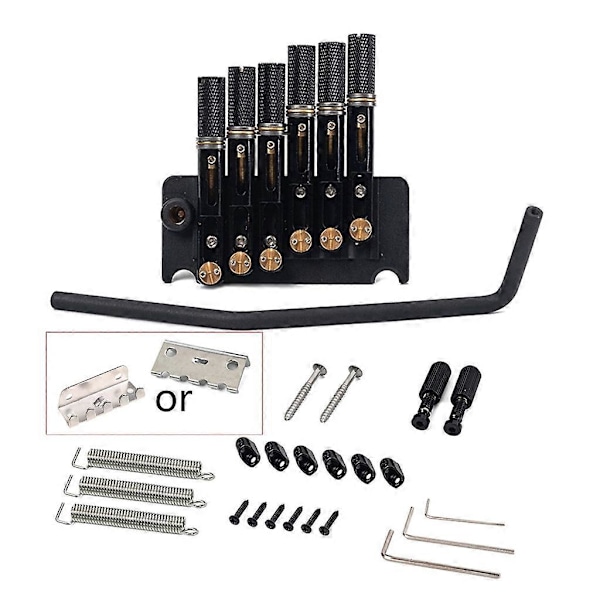 Huvudlös Gitarrstall Tremolo Set 6/7 Strängar Elgitarr Ersättningsdelar 7 string