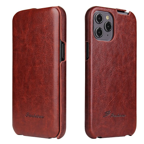 Etui til iPhone 13 Pro Max 6.7 brun Flip