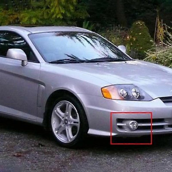 Främre stötfångare dimljus ram trim list dimljusskydd för Tiburon Coupe 2002 2003 2004 865532C000 8