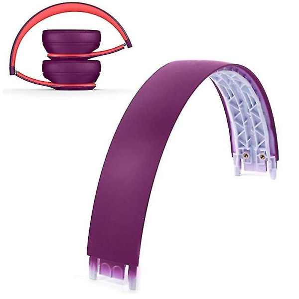 Ny ersättningsreparation av övre pannband, fixdelar till Beats Solo 2.0/3.0 Wireless purple