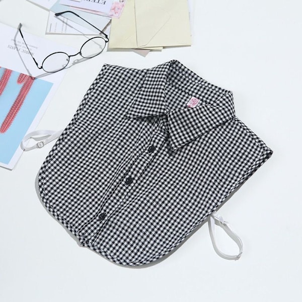 Dame falsk krave Sweater Dekoration Koreansk Stil Xuefang White collar average size 37-70kg