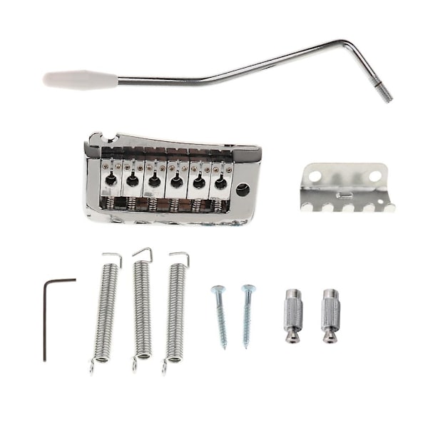 6 Strengers Gitar Tremolo Bro Montering for Fender Strat ST Gitar Krom