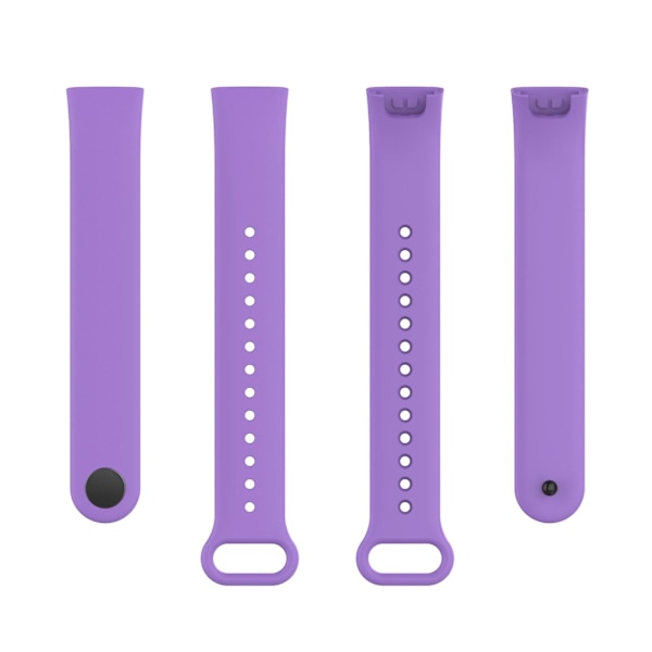 Lila Lila Silikonarmband kompatibelt med Xiaomi Redmi Smart Band Pro