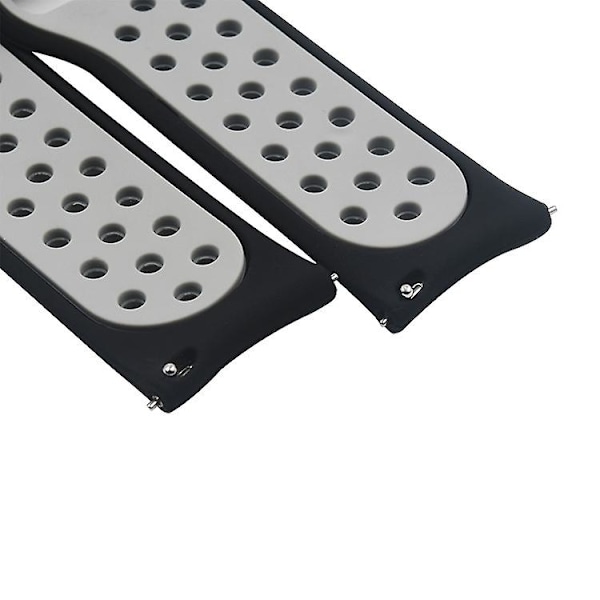 Sort Grøn Sort Grøn kompatibel med Xiaomi Haylou Solar / Ls05 silikonerem