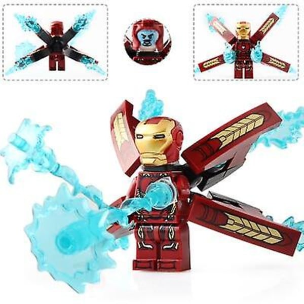 Superhjältar samling Iron Man Mk byggstenar XH817