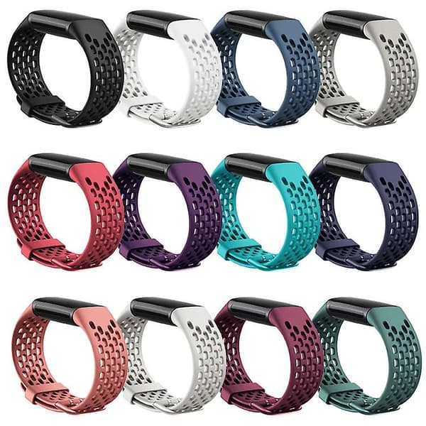 Abrikos Abrikos kompatibel med Fitbit Blaze læderurrem