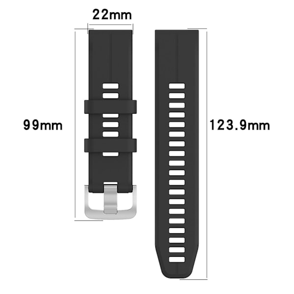 Mintgrønn Mintgrønn Silikon Klokkereim kompatibel med Garmin kompatibel med Forerunner 955 / 255 / 745