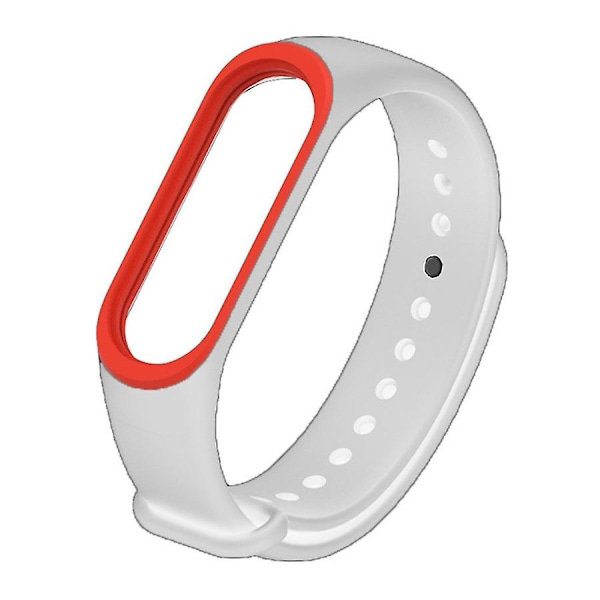 Style 7 Silikoninen ranneke yhteensopiva Xiaomi Mi Band 3 & 4 kanssa
