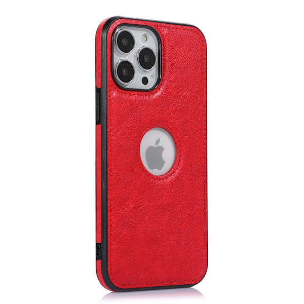 Punainen iPhone 14PLUS -kotelo, jossa puuttuu koko vartalo