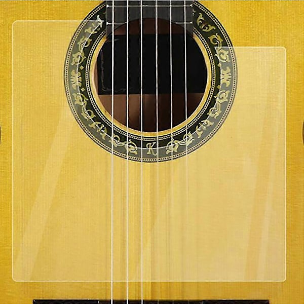 Läpinäkyvä Folk Akustinen Kitara Pickguard Anti-naarmutus Klassinen Suojakilpi Flamenco Kitaralle P