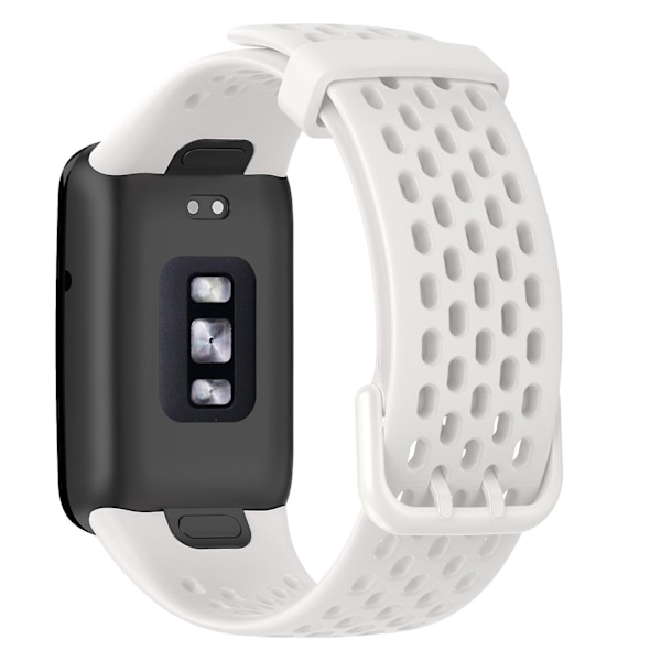 Vit Vit Tpu Klockarmband kompatibelt med Xiaomi Mi Band 7 Pro