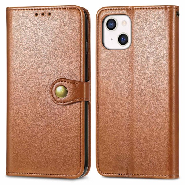 iPhone 14 ruskea business magneettikansi