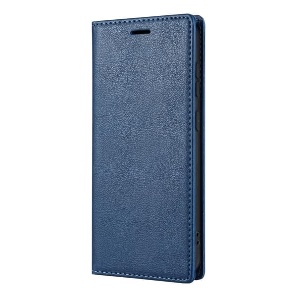 Etui til iPhone 15 Navy Flip for Redmi Lommebok med Kortholder