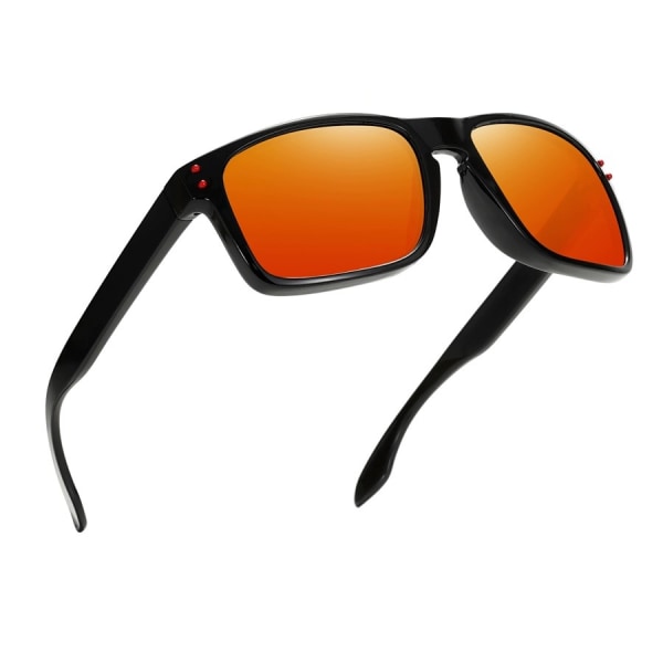 Polariserade solglasögon Utrikeshandel Sportsolglasögon Utomhusfiske Cykling Körbox Black Frame albuginea