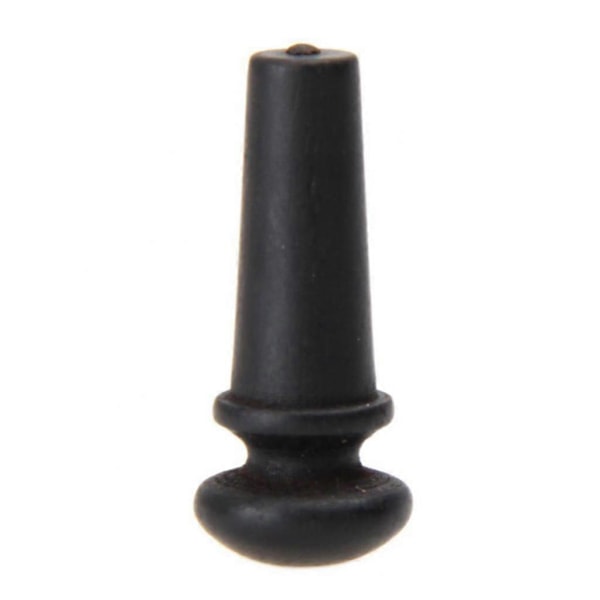 6 Strengers Akustisk Gitar Ebenholts Innlagt Bro Sal Mutter Bro Pins