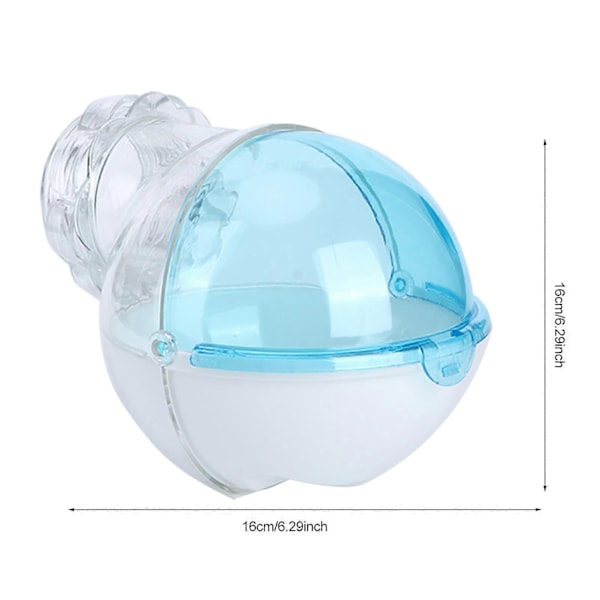 13cm Härligt Hamster Löphjul Träningshjul Plast Litet Husdjursleksak Råtta Löpleksak (Blå)