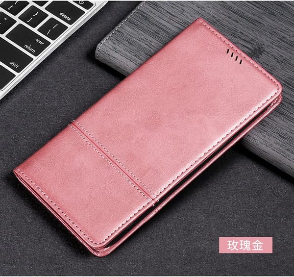 Etui til iPhone 13pro Rosaguld Magnetisk Flip