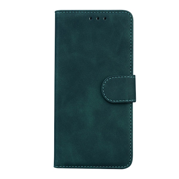 Etui til iPhone 15 PLUS 6.7 grøn Flip Soft-Touch Stand