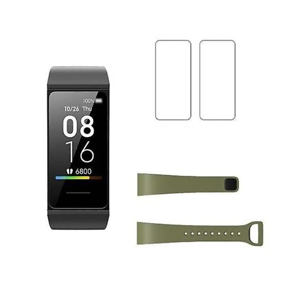 Smart Armband Heat Frequency Monitor Bluetooth 5.0 Add Green Strap