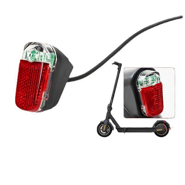 For MAX G30D Elektrisk Sparkesykkel Bakre Brakett Baklys Sett LED Blinkende Baklys