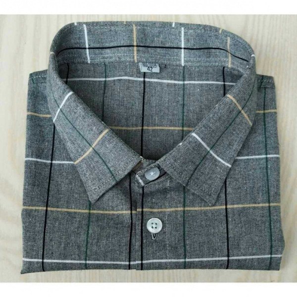 Dame falsk krage Avtakbar halv Zi Herre Allsidig Skjorte P YT British Plaid-40