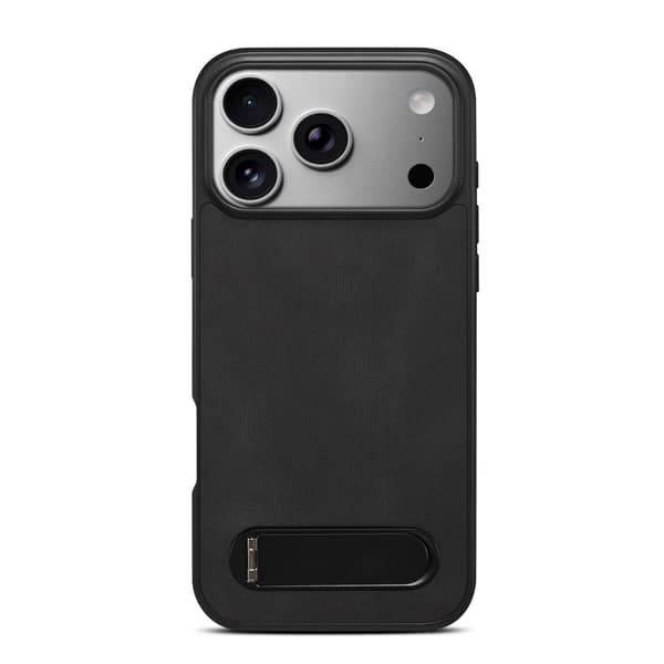 Etui til iPhone 15 Pro Max Magnetisk Stativ Svart Noz34333