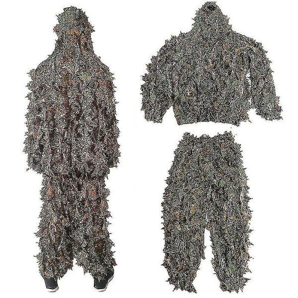 Nya Män Outdoor Jungle Ghillie Suit Kamouflagekläder