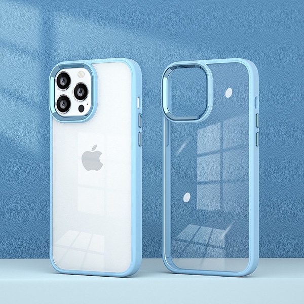 Fodral för iPhone 14/15 Plus Klarblå