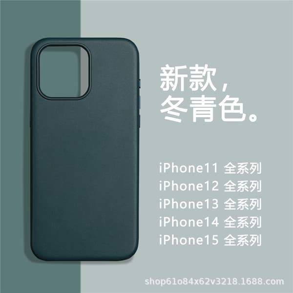 Etui til iPhone 14 Pro Holly læder officiel original magnetisk