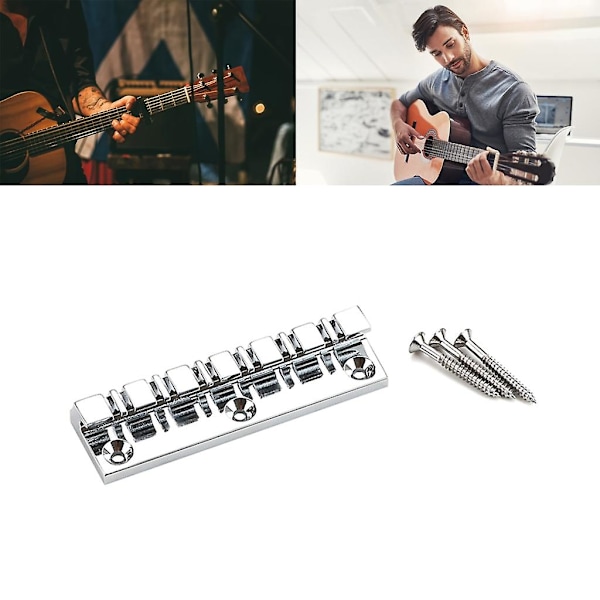 12 Strenger Sadel Hardtail Gitarbro Elektrisk Gitar Reservedeler