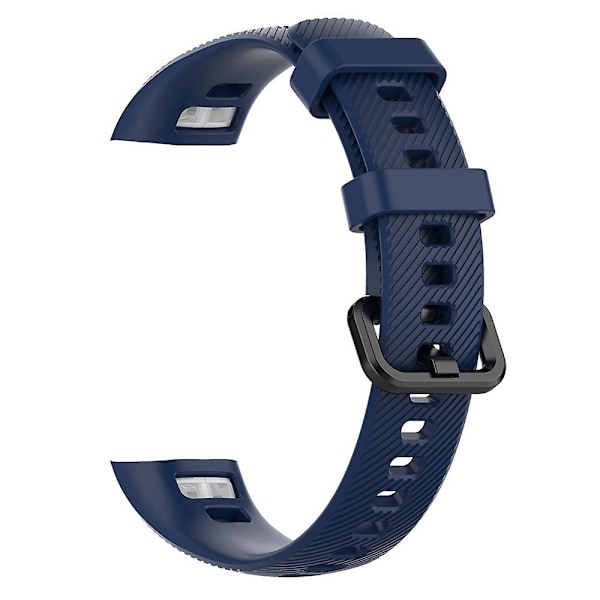 Blå Silikone Urrem kompatibel med Huawei Honor Band 4 / Band 5