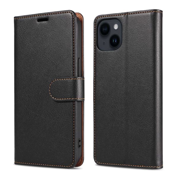 Etui til iPhone 13 sort Flip