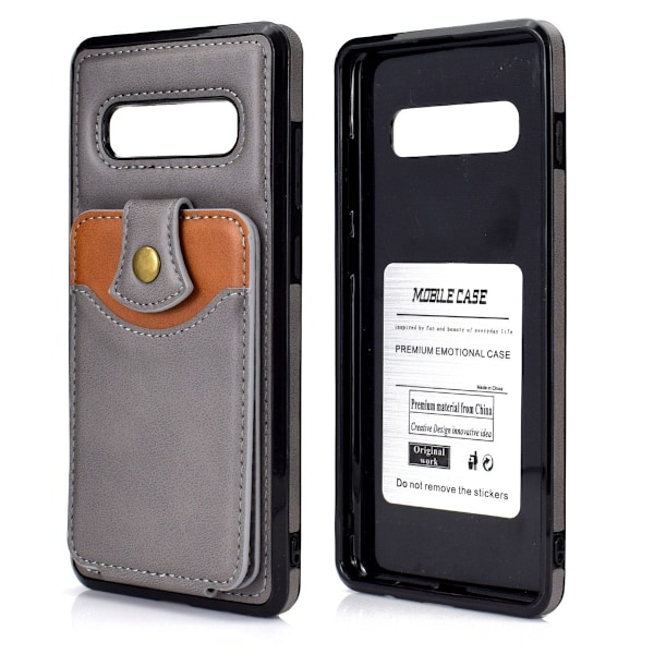 Etui til iPhone iPhone 6PLUS grå Wallet med kortholder