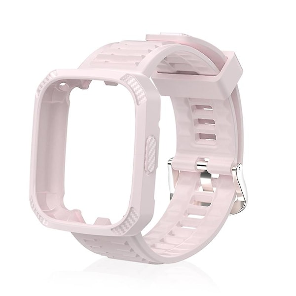 Rosa Rosa Integrert Silikon Klokkereim kompatibel med Redmi Watch 3